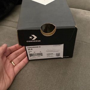 New in box kids converse shoreline slip ons. Size 10.5. White.